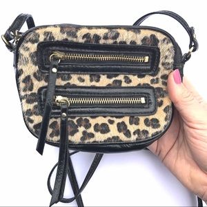 Steve Madden Leopard Cheetah Crossbody Purse